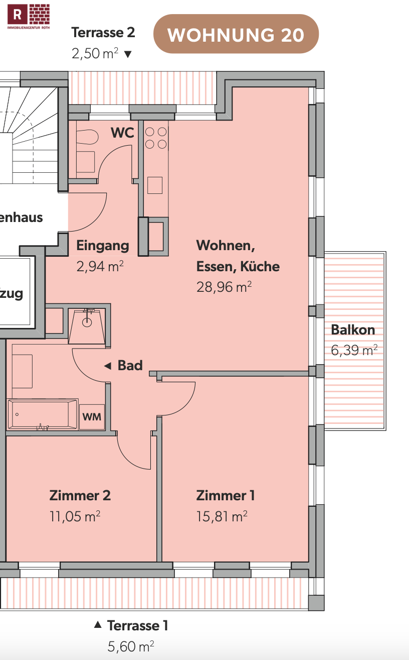 Grundriss Etagenwohnung Offenbach