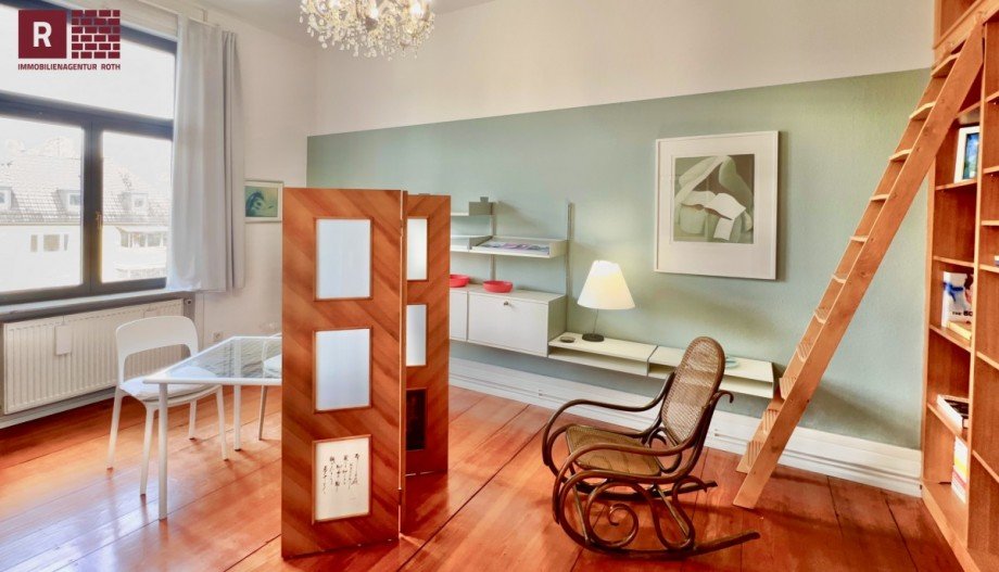 Arbeitszimmer Etagenwohnung Frankfurt am Main