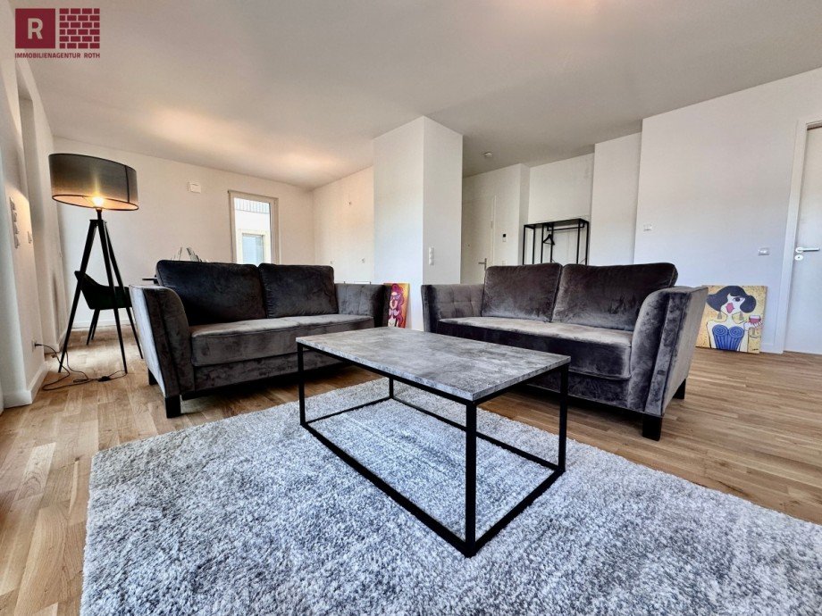 Wohnzimmer Etagenwohnung Offenbach