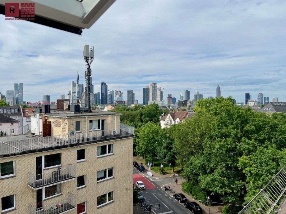 Blick Maisonettewohnung Frankfurt am Main