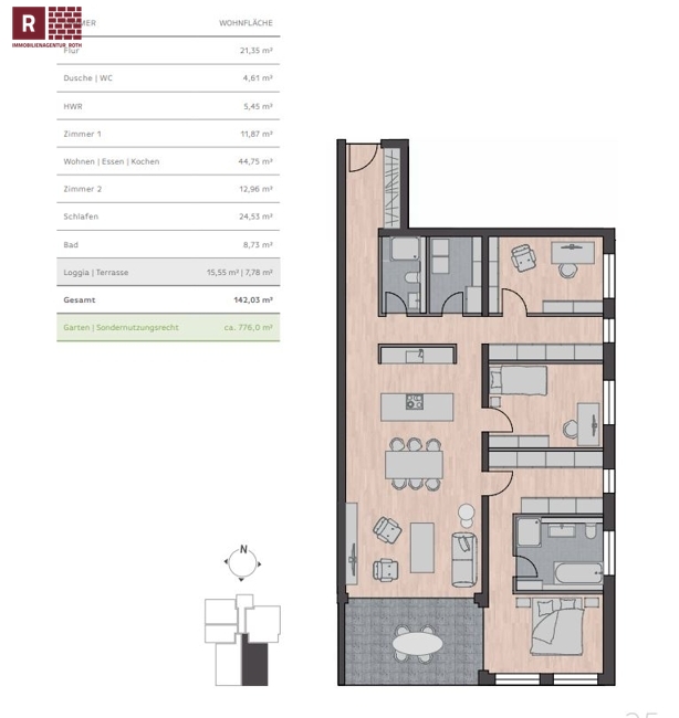 Grundriss_4_Zi_Wohnung_KG Etagenwohnung Frankfurt am Main