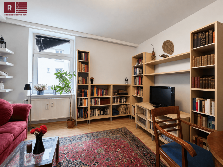Wohnzimmer Etagenwohnung Frankfurt am Main