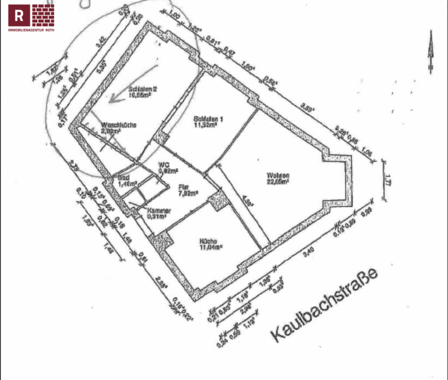 Grundriss Etagenwohnung Frankfurt