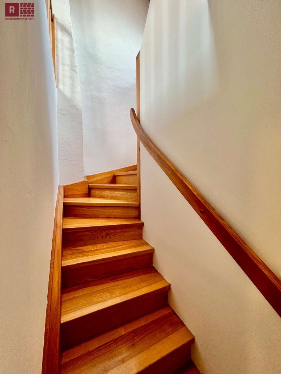 Treppe zum Dachboden Reiheneckhaus Frankfurt am Main