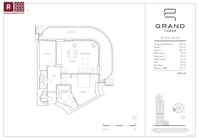 Grundriss Etagenwohnung Frankfurt am Main
