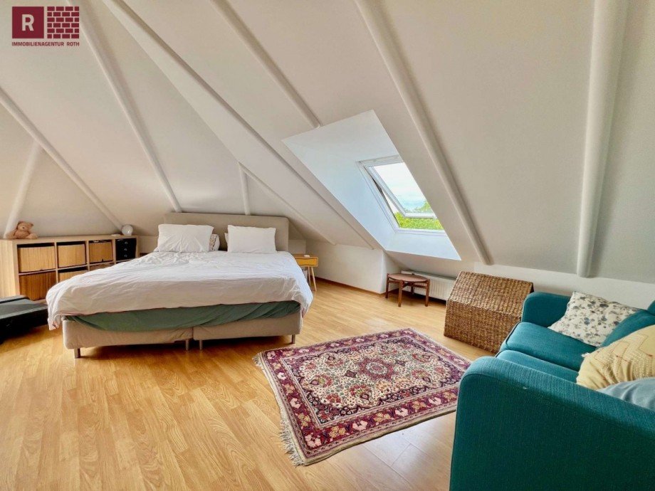 Schlafzimmer Maisonettewohnung Frankfurt am Main