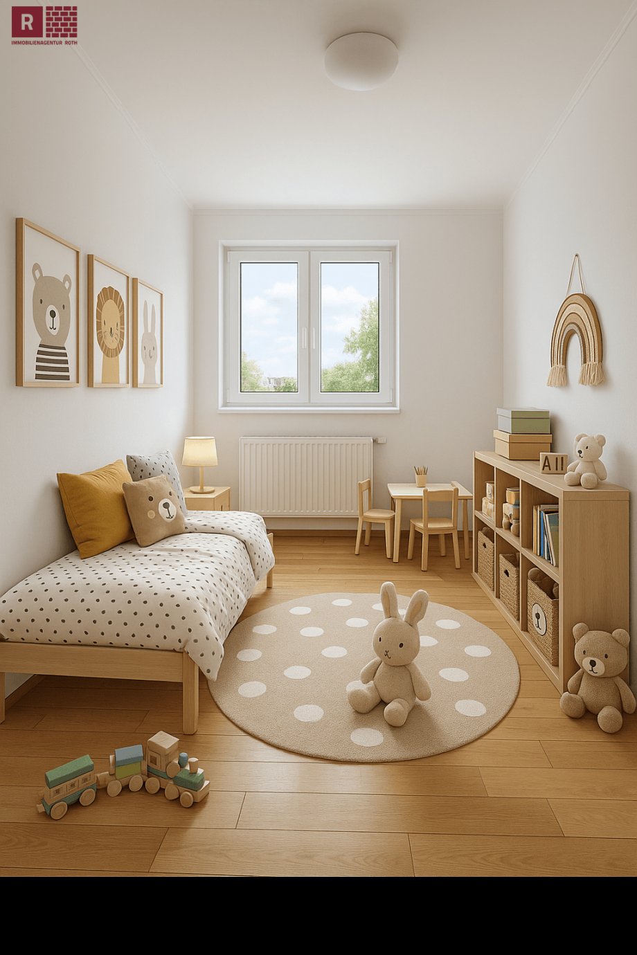 Einrichtungsbeispiel Kind Wohnung Frankfurt am Main