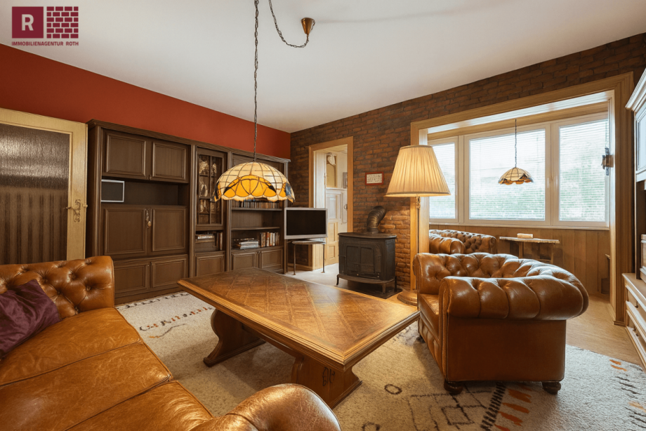 Wohnzimmer Reihenhaus Frankfurt am Main