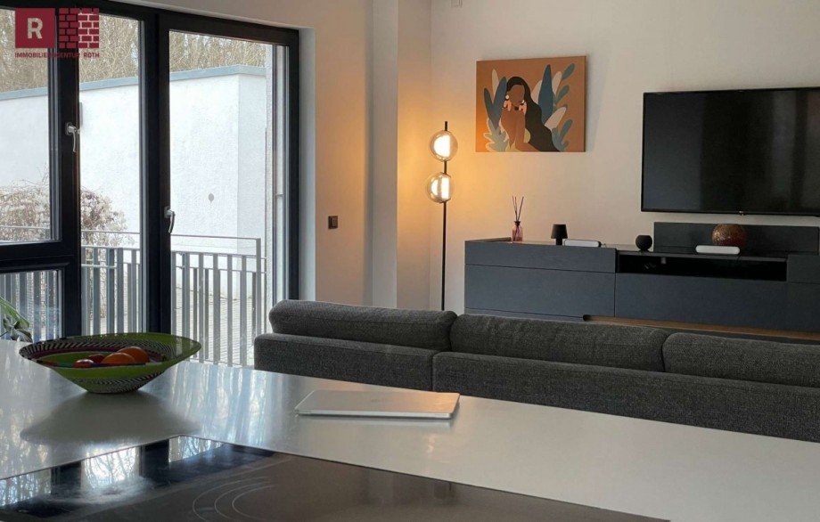 Wohnzimmer Etagenwohnung Offenbach