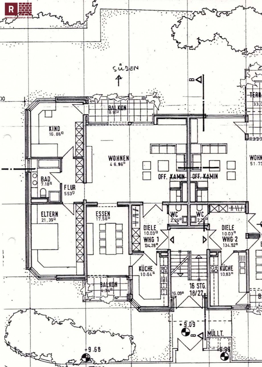 Grundriss Etagenwohnung Frankfurt