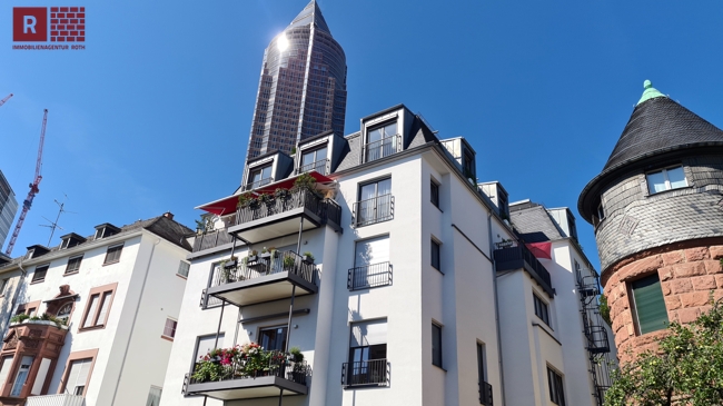 Haus Frankfurt am Main / Westend-S�d Etagenwohnung Top-Lage in Westend-S�d: gro�z�gig geschnittene 3-Zi Wohnung mit EBK, Luxusbad, TG und Terrasse