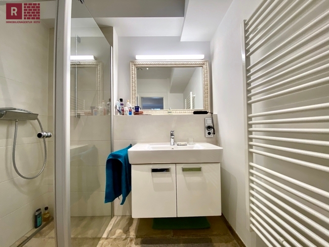 Badezimmer 2 Etagenwohnung Frankfurt am Main / R�delheim