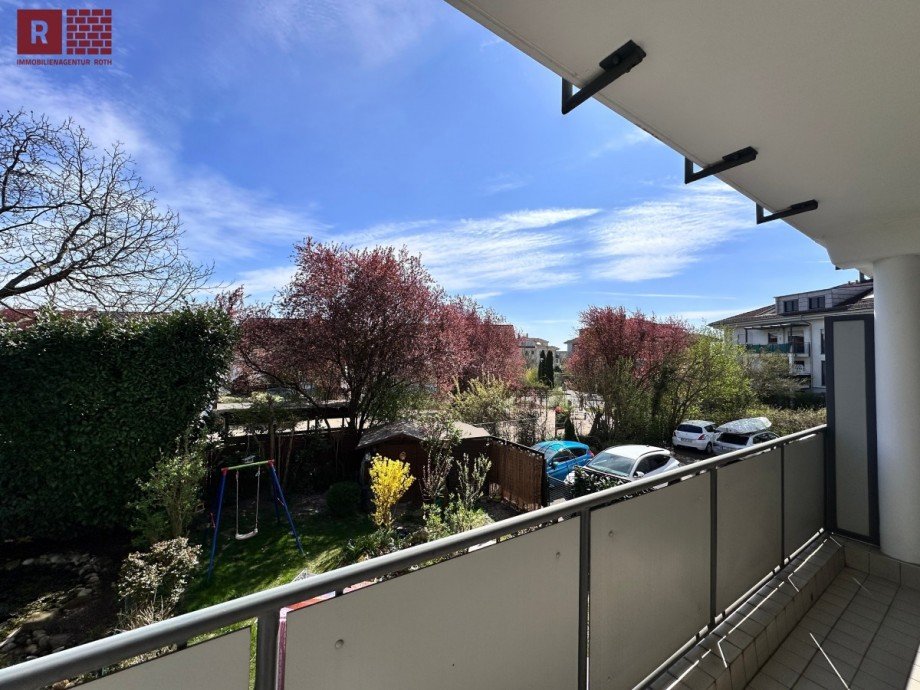 Blick vom BalkonI Etagenwohnung Offenbach am Main