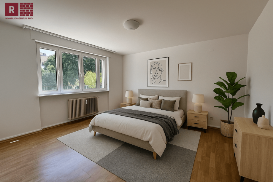 Schlafen (Einrichtungsbeispiel) Wohnung Frankfurt am Main