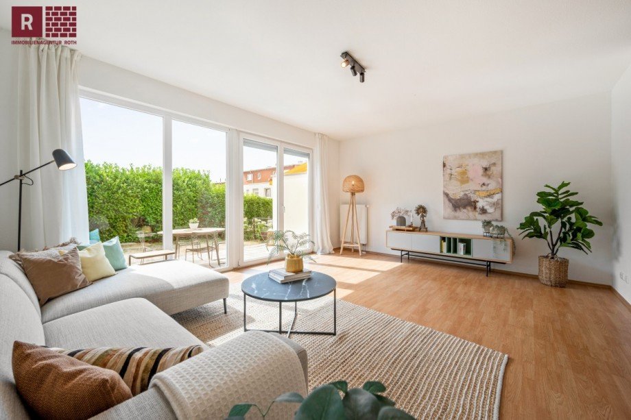 Wohnzimmer Doppelhaush�lfte Frankfurt am Main