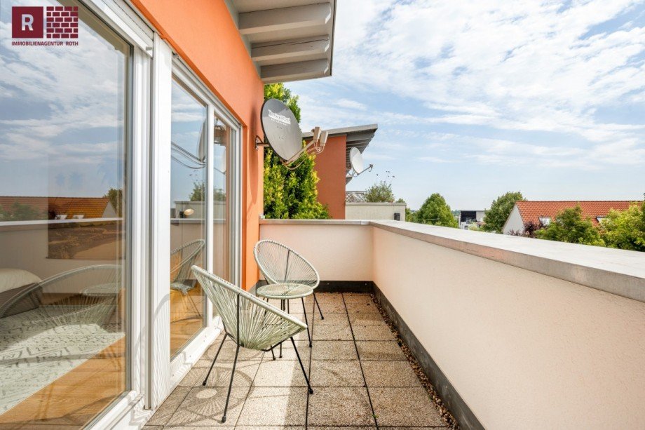 Dachterrasse Doppelhaush�lfte Frankfurt am Main