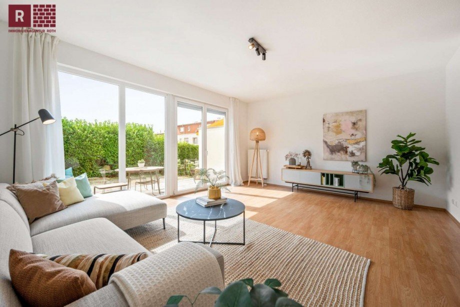 Wohnzimmer Doppelhaush�lfte Frankfurt am Main