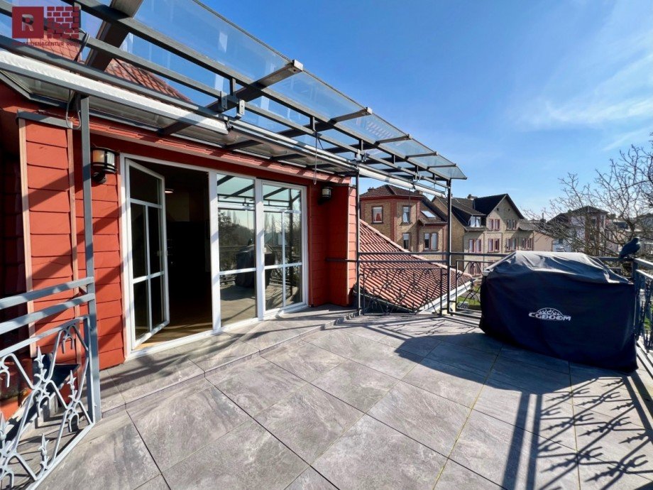 Balkon Dachgeschosswohnung Offenbach am Main